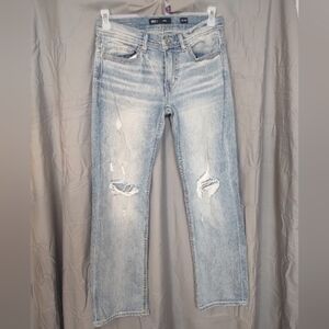 BKE Aiden Distressed Light Wash Men's Jeans